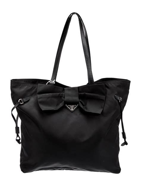 Prada Tessuto Fiocco Tote 